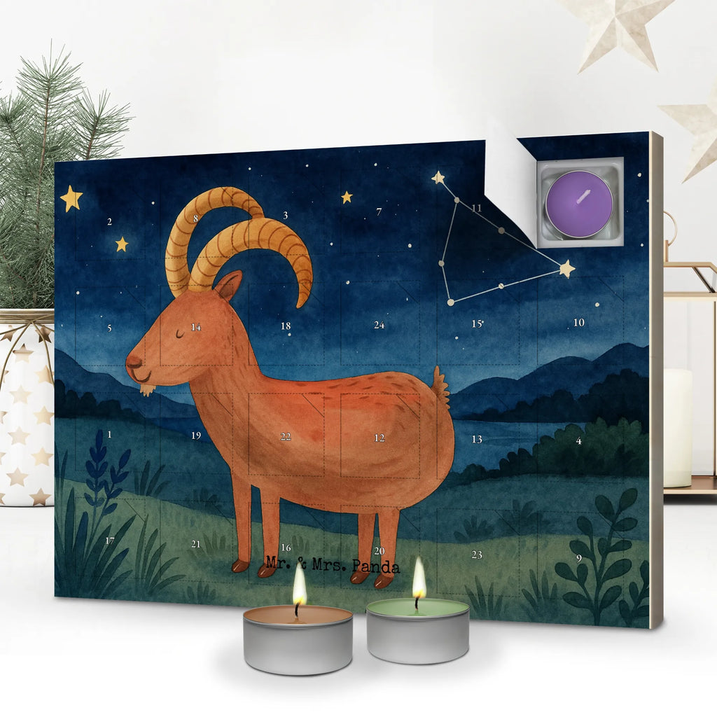 Scented candle advent calendar Star sign Capricorn Design constellations, birthdays, astrology, zodiac, date of birth, month of birth, Birthday December, Gift December, Capricorn gift, Birthday January, Capricorn star sign, Goat, Gift January, Capricorn