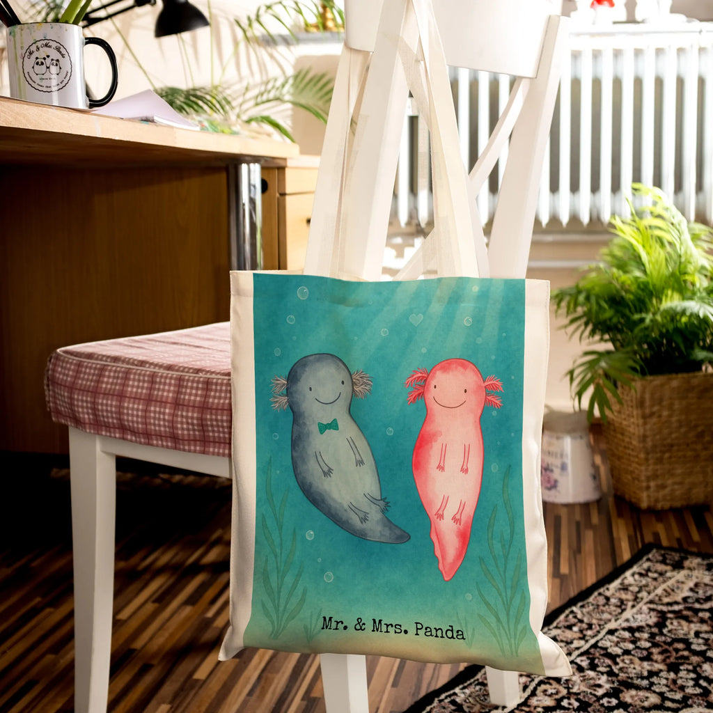 Tragetasche Axolotl Liebe Design Umhängetasche, Tragetasche, Badetasche, Einkaufstasche, Strandtasche, Stoffbeutel, Beutel, Schultertasche, Jutetasche, Beuteltasche, Einkaufstüte, Stofftasche, Laptoptasche, Jutebeutel, Tasche, Shopper, Liebe, Partner, Freund, Freundin, Ehemann, Ehefrau, Heiraten, Verlobung, Heiratsantrag, Liebesgeschenk, Jahrestag, Hocheitstag, Geschenk für Frauen, Geschenk für Freundin, Mitbringsel, Liebesbeweis, Valentinstag, für Männer, Geschenk für Partner, für Ehemann, Hochzeitstag
