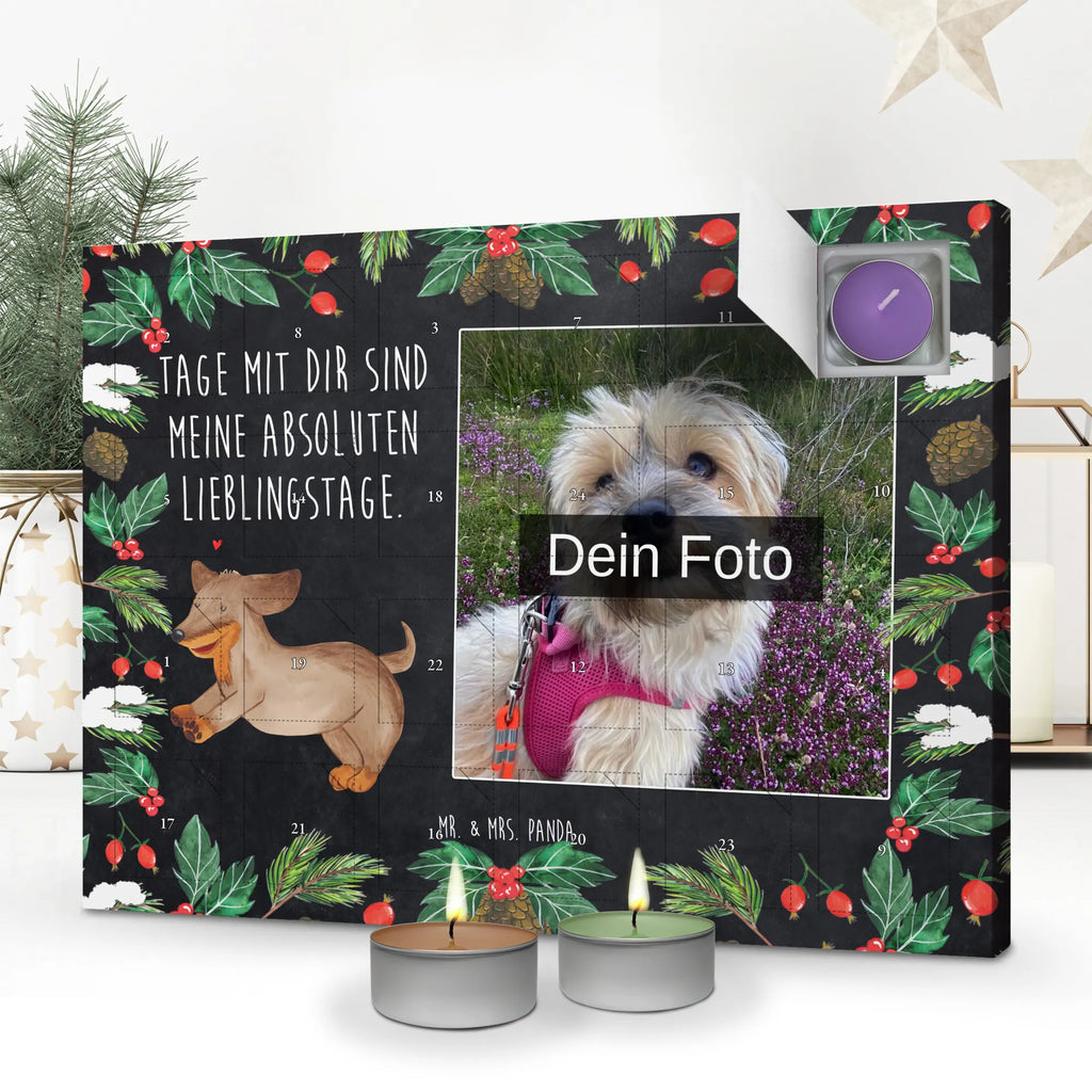 Personalisierter Duftkerzen Foto Adventskalender Hund Dackel Personalisierter Duftkerzen Foto Adventskalender, Hund, Hundemotiv, Haustier, Hunderasse, Tierliebhaber, Hundebesitzer, Sprüche, Dachshund, Dackel, happy dog, Hunde
