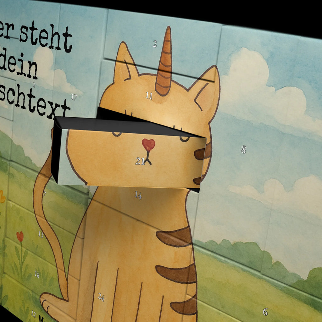 Personalisierter Befüllbarer Adventskalender Einhorn Katze Design Befüllbarer Adventskalender, Adventskalender Zum Selbst Befüllen, Unicorn, Einhorn, Einhörner, Einhorn Deko, Kittyhorn, Katze, Einhornpower, Einhornkatze, Regenbogen, Glitzer, Erwachsenwerden, Katzenhorn, Mieze, Katzer