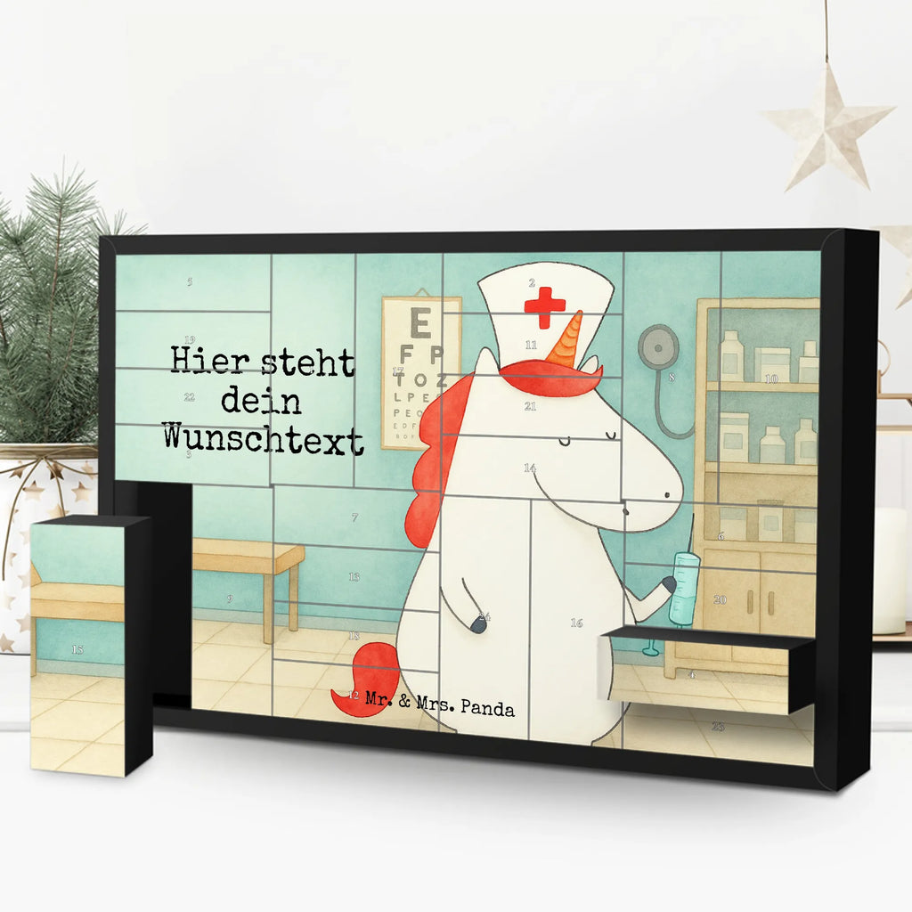 Personalisierter Befüllbarer Adventskalender Einhorn Krankenschwester Design Adventskalender Zum Selbst Befüllen, Befüllbarer Adventskalender, Unicorn, Einhorn, Einhörner, Einhorn Deko, Krankenschwester Dankeschön, Krankenpflegerin, Krankenhaus, Ärztin Geschenk, Krankenschwester Geschenk, Krankenpfleger Geschenk