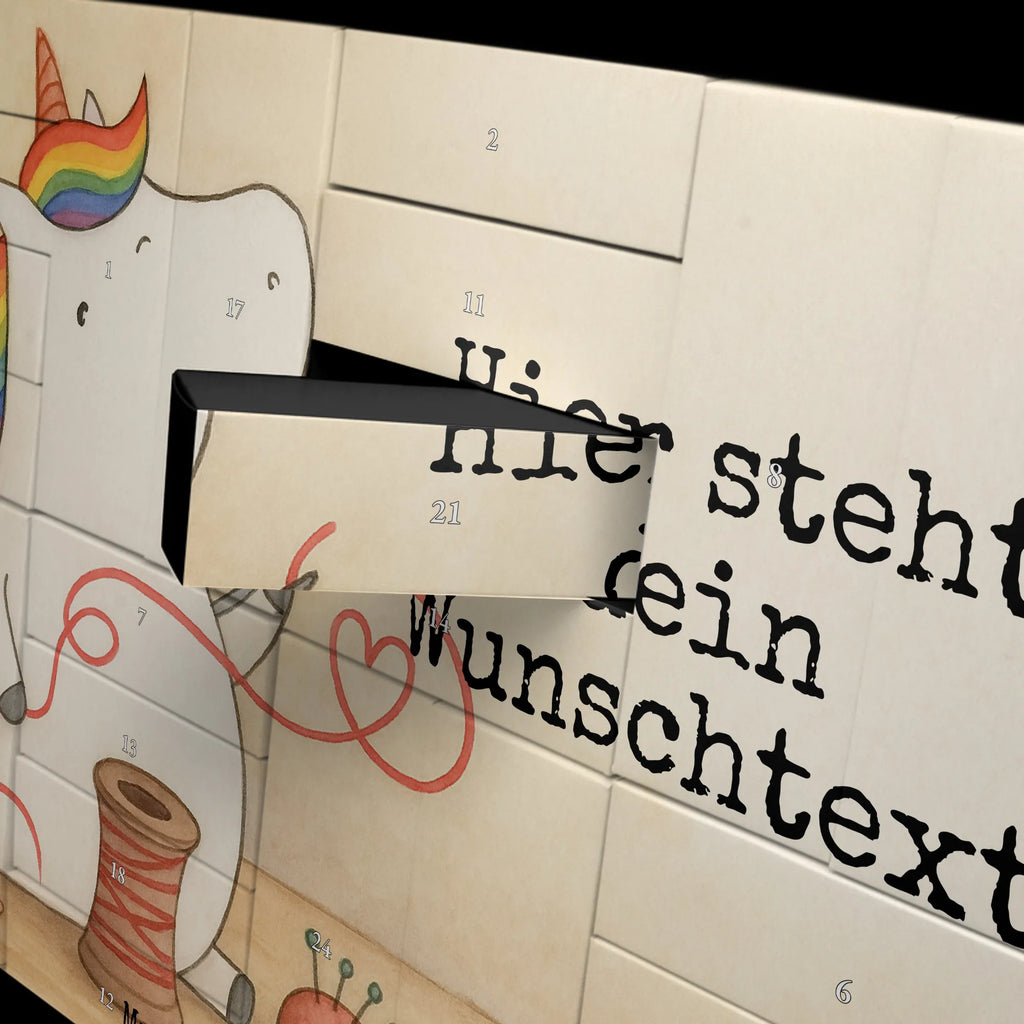 Personalisierter Befüllbarer Adventskalender Einhorn Näherin Design Befüllbarer Adventskalender, Adventskalender Zum Selbst Befüllen, Unicorn, Einhorn, Einhörner, Einhorn Deko, Freundin, Nähzimmer, Näherin, Basteln, Mädchen, Stricken, Häkeln, Nähen