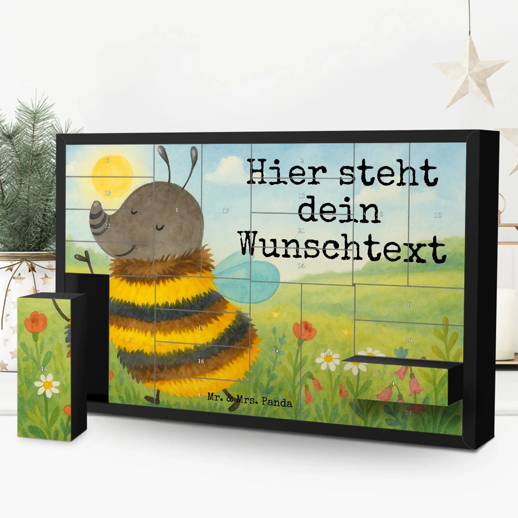 Personalisierter Befüllbarer Adventskalender Hummel flauschig Design Befüllbarer Adventskalender, Adventskalender Zum Selbst Befüllen, Lustige Sprüche, Tiere, Tiermotive, Gute Laune, Blume, Natur, Flauschig, Hummel, Biene