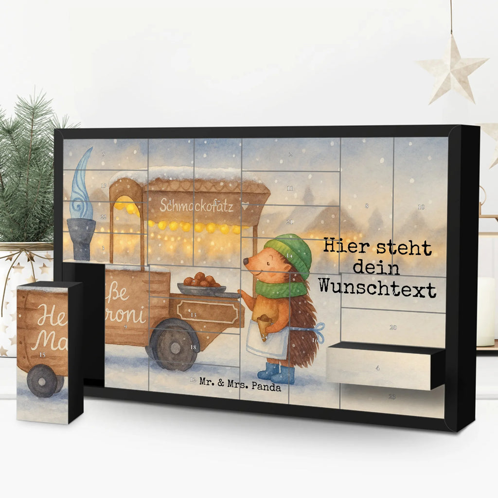 Personalisierter Befüllbarer Adventskalender Igel Maronen Design Befüllbarer Adventskalender, Adventskalender Zum Selbst Befüllen, Weihnachten, Winter, Weihnachtsdeko, Nikolaus, Advent, Heiligabend, Wintermotiv, Weihnachtsmarkt, Kastanien, Duft, Maronen
