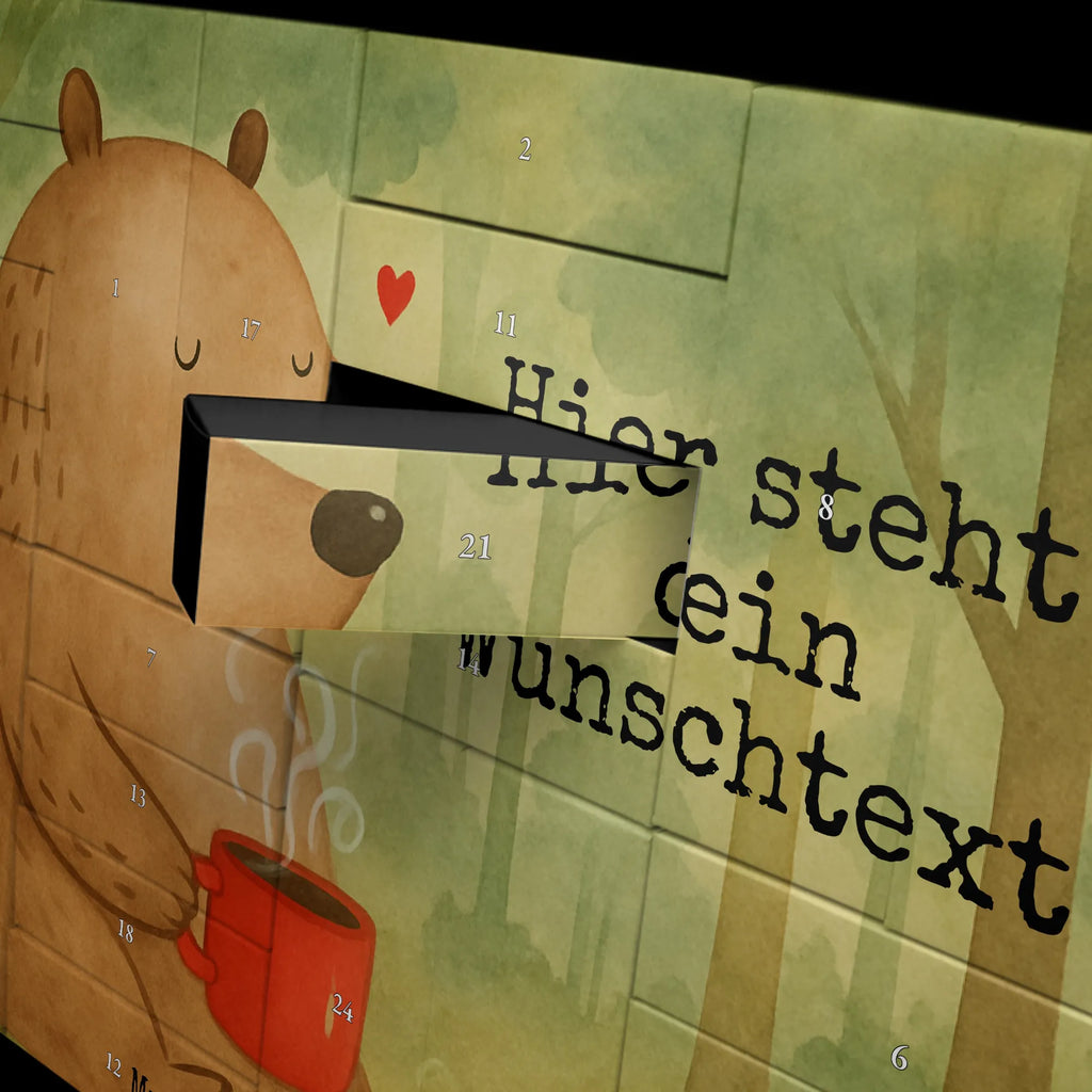  Niedźwiedź Poranna kawa Design Miłość, partner, przyjaciel, przyjaciółka, mąż, żona, wesele, zaręczyny, prośba o rękę, prezent miłosny, rocznica, dzień ślubu