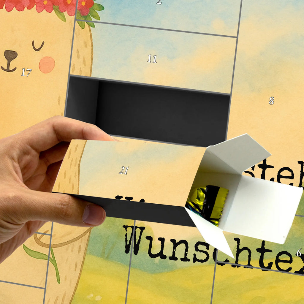 Personalisierter Befüllbarer Adventskalender Bären mit Blumenkranz Design Befüllbarer Adventskalender, Adventskalender Zum Selbst Befüllen, Muttertag, Vatertag, Mama, Papa, Oma, Opa, Familie, Schwester, Bruder, Family, Mutti, Mutter, Beste Mutter, Kinder, Lieblingsmensch, Töchter, Tochter, Kind, Mami, Weltbeste Mama, Geschenk Mama. Muttertag, Vorbild, Bär, Bären, Lieblingsmama