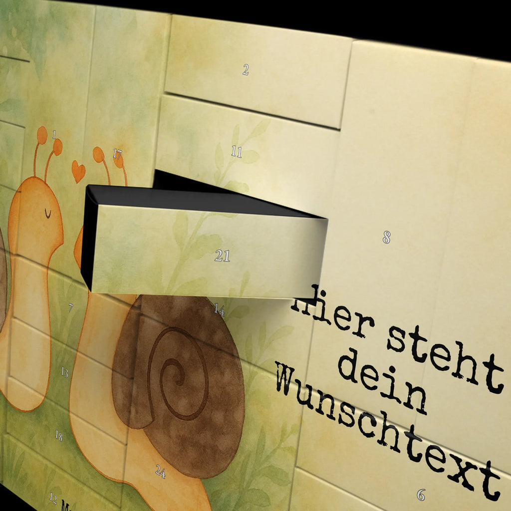 Personalisierter Befüllbarer Adventskalender Schnecken Liebe Design Befüllbarer Adventskalender, Adventskalender Zum Selbst Befüllen, Freundin, Freund, Liebe, Liebesgeschenk, Jahrestag, Verlobung, Partner, Ehemann, Ehefrau, Heiraten, Heiratsantrag, Hocheitstag