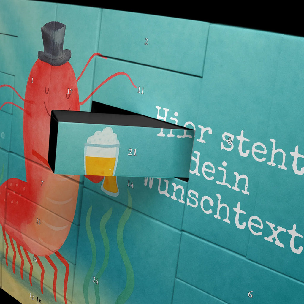Personalisierter Befüllbarer Adventskalender Hummer Weizen Design Adventskalender Zum Selbst Befüllen, Befüllbarer Adventskalender, Meer, Urlaub, Meerestiere, Garnele, Junggeselle, Kochen, Gasthaus, Garnelen, Bier, Bierliebhaber, Kneipe, Junggesellin, Männerhaushalt, Wirtschaft