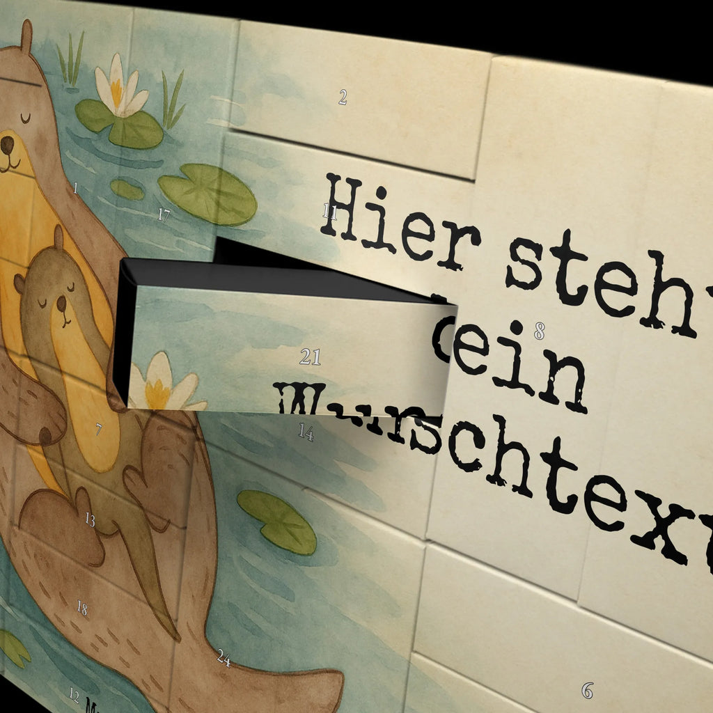 Personalisierter Befüllbarer Adventskalender Otter Kind Design Adventskalender Zum Selbst Befüllen, Befüllbarer Adventskalender, Otter, Fischotter, Seeotter, Otter Seeotter See Otter