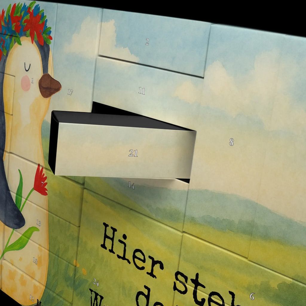  pingwin kwiaty Design Pinguin