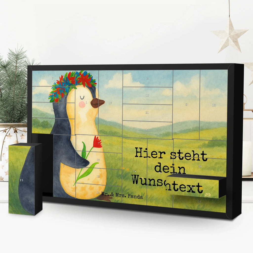  pingwin kwiaty Design Pinguin