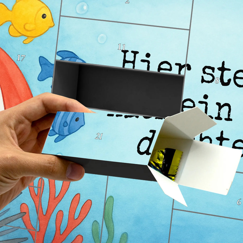 Personalisierter Befüllbarer Adventskalender Seeigel Design Adventskalender Zum Selbst Befüllen, Befüllbarer Adventskalender, Meer, Urlaub, Meerestiere, Selbstakzeptanz, Leben, Hier und Jetzt, Seeigel, Lebe, Selbstliebe, Achtsamkeit