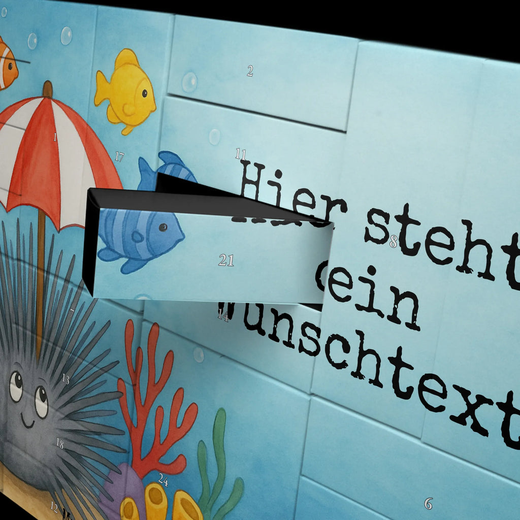 Personalisierter Befüllbarer Adventskalender Seeigel Design Adventskalender Zum Selbst Befüllen, Befüllbarer Adventskalender, Meer, Urlaub, Meerestiere, Selbstakzeptanz, Leben, Hier und Jetzt, Seeigel, Lebe, Selbstliebe, Achtsamkeit