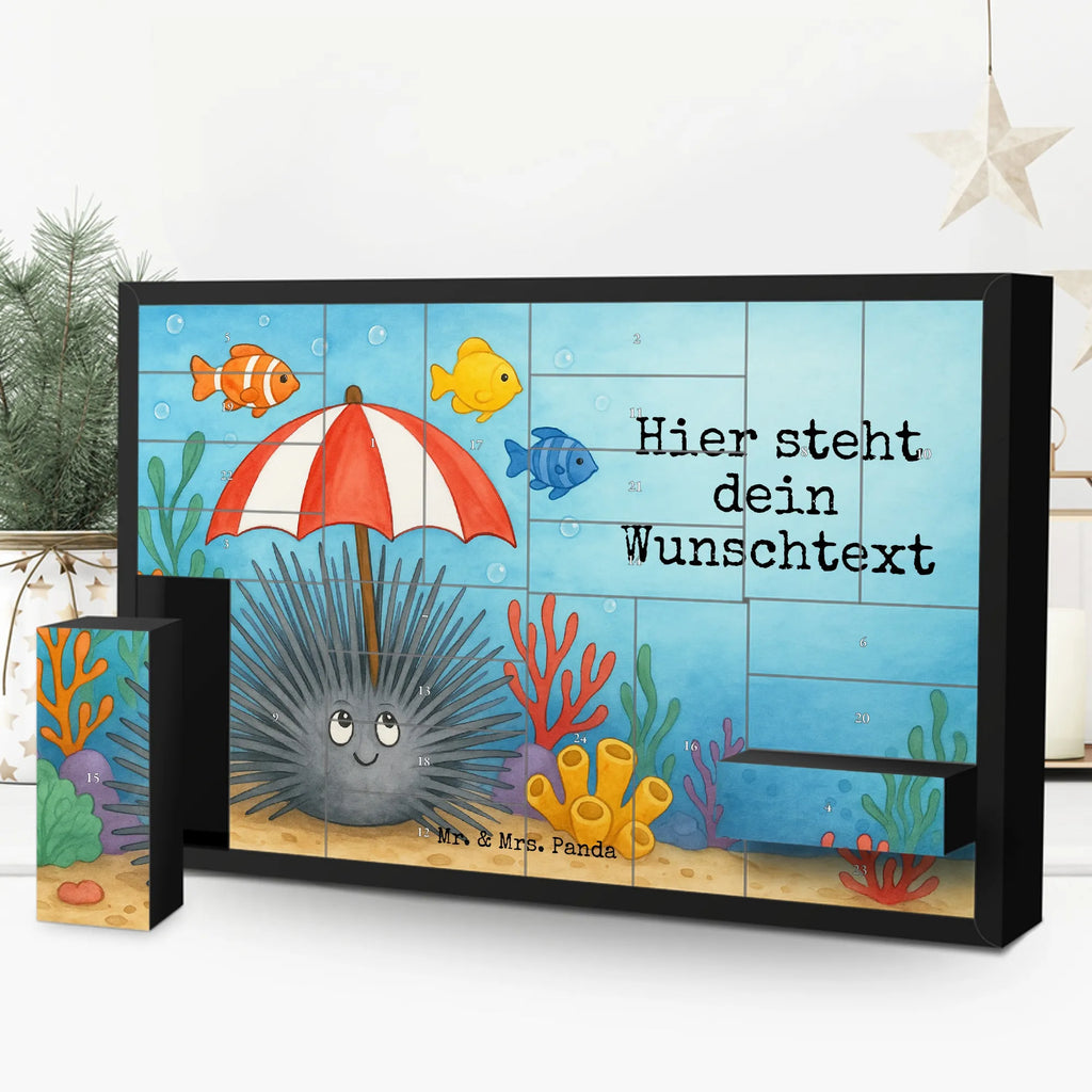 Personalisierter Befüllbarer Adventskalender Seeigel Design Adventskalender Zum Selbst Befüllen, Befüllbarer Adventskalender, Meer, Urlaub, Meerestiere, Selbstakzeptanz, Leben, Hier und Jetzt, Seeigel, Lebe, Selbstliebe, Achtsamkeit