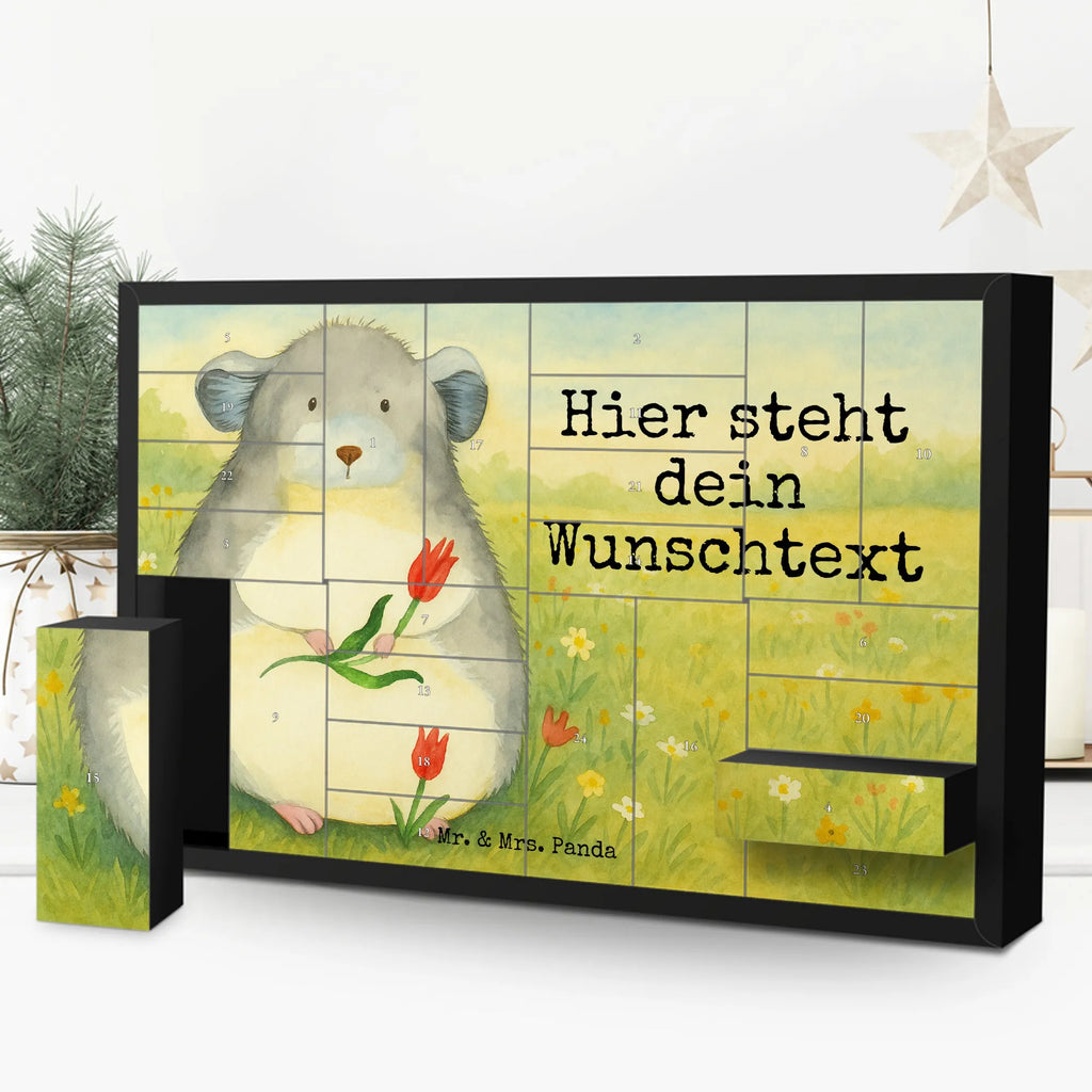 Personalisierter Befüllbarer Adventskalender Chinchilla Blume Design Befüllbarer Adventskalender, Adventskalender Zum Selbst Befüllen, Lustige Sprüche, Tiere, Tiermotive, Gute Laune, Chinchillas, Büro, Büroalltag, Liebeskummer, Chinchilla, traurig sein, Glücklichsein, Kummer, Depressionen, Chaos