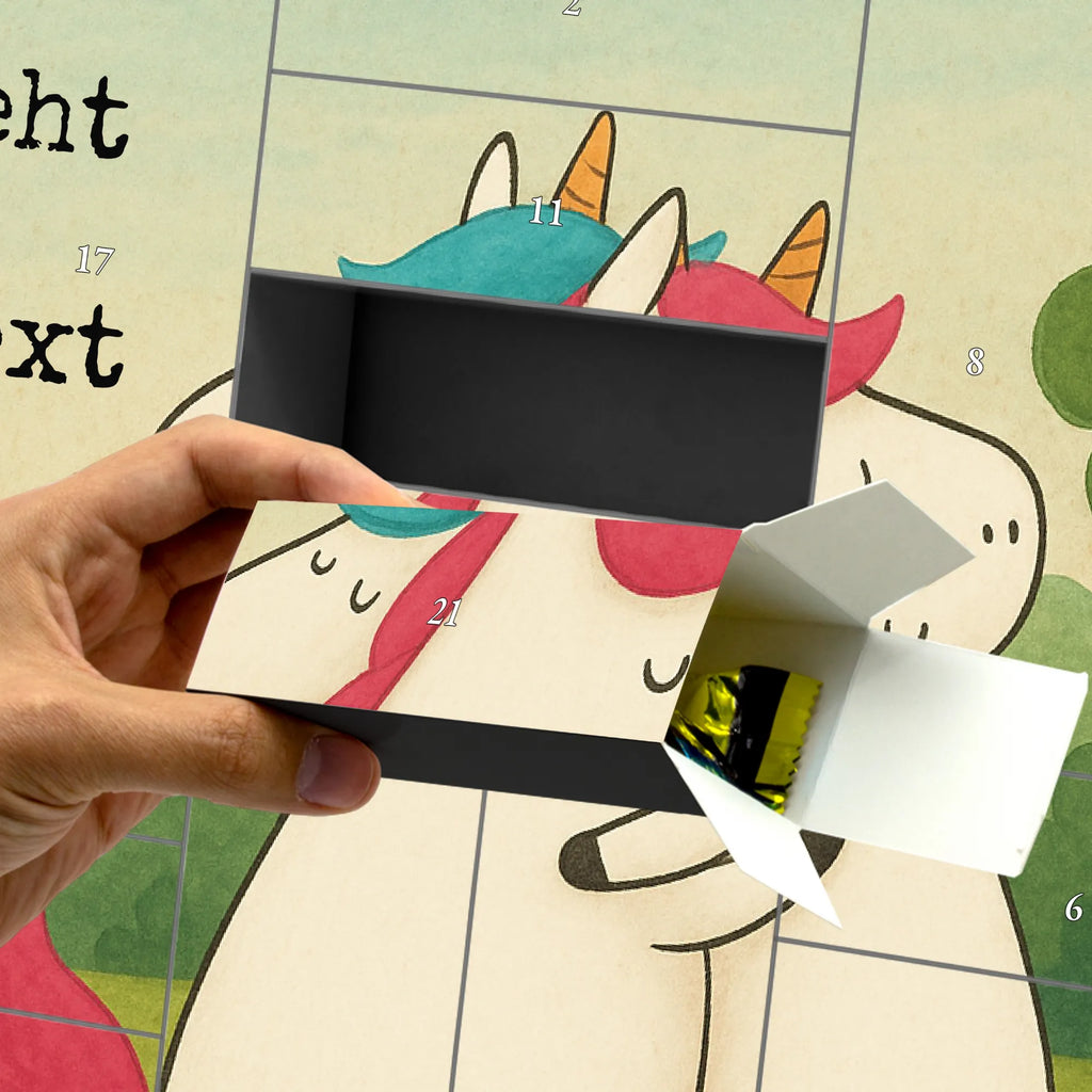 Personalisierter Befüllbarer Adventskalender Einhörner Umarmen Design Adventskalender Zum Selbst Befüllen, Befüllbarer Adventskalender, Unicorn, Einhorn, Einhörner, Einhorn Deko, Freundin, Schwestern, Sister, Schwester, Familie, Freundinnen, BFF, Liebe, Geschwister