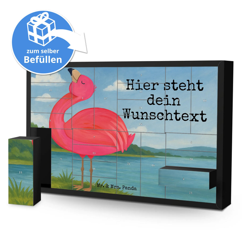 Personalisierter Befüllbarer Adventskalender Flamingo Stolz Design Befüllbarer Adventskalender, Adventskalender Zum Selbst Befüllen, Flamingo, Tochter, Selbstliebe, Mama, Beste Freundin, Freundin, Stolz, Freude, Selbstakzeptanz, Schwester
