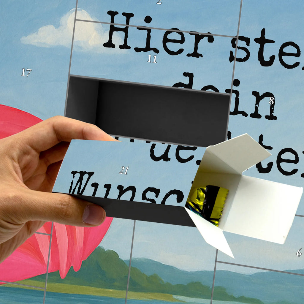 Personalisierter Befüllbarer Adventskalender Flamingo Stolz Design Befüllbarer Adventskalender, Adventskalender Zum Selbst Befüllen, Flamingo, Tochter, Selbstliebe, Mama, Beste Freundin, Freundin, Stolz, Freude, Selbstakzeptanz, Schwester