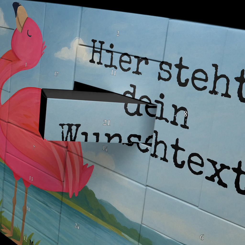 Personalisierter Befüllbarer Adventskalender Flamingo Stolz Design Befüllbarer Adventskalender, Adventskalender Zum Selbst Befüllen, Flamingo, Tochter, Selbstliebe, Mama, Beste Freundin, Freundin, Stolz, Freude, Selbstakzeptanz, Schwester