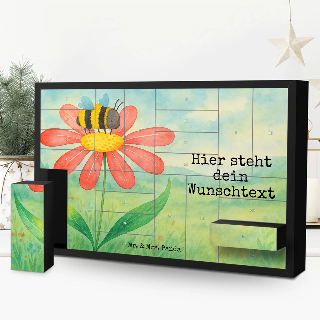Personalisierter Befüllbarer Adventskalender Hummel Blume Design Befüllbarer Adventskalender, Adventskalender Zum Selbst Befüllen, Lustige Sprüche, Tiere, Tiermotive, Gute Laune, Flauschig, Natur, Feld, Biene, Hummel, Wespe, Blume, Hummeln