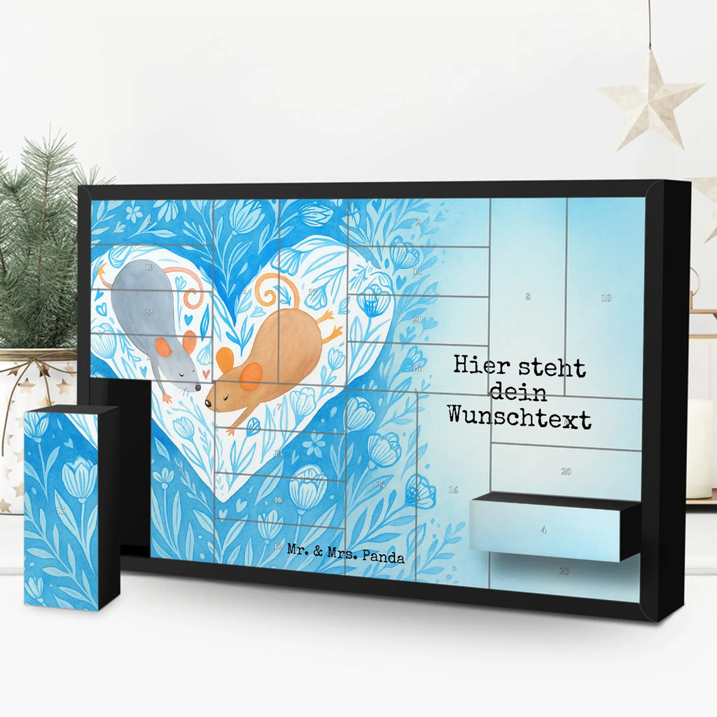 Personalisierter Befüllbarer Adventskalender Mäuse Herz Design Befüllbarer Adventskalender, Adventskalender Zum Selbst Befüllen, Freundin, Freund, Liebe, Liebesgeschenk, Jahrestag, Verlobung, Partner, Ehemann, Ehefrau, Heiraten, Heiratsantrag, Hocheitstag, Liebesbeweis, Liebesbotschaft, Lieblingsmensch, Hochzeit, Love, Mäuse, Gemeinsamkeit, Maus, Geschenk für Zwei
