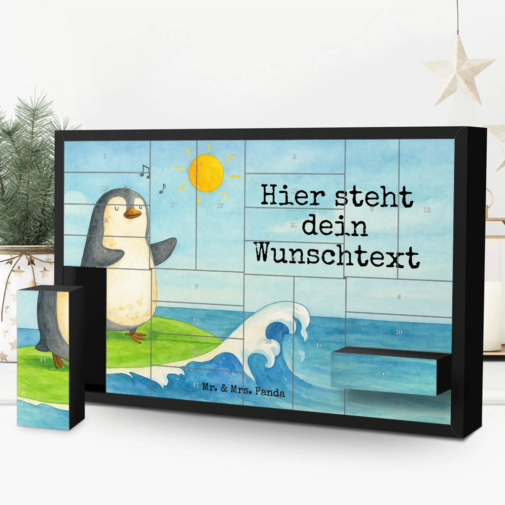 Personalisierter Befüllbarer Adventskalender Pinguin Surfer Design Befüllbarer Adventskalender, Adventskalender Zum Selbst Befüllen, Pinguin, Hawaii, Wellen, Surfer, Pinguine, Urlaub, Portugal, Surfen, Wellen Reiten