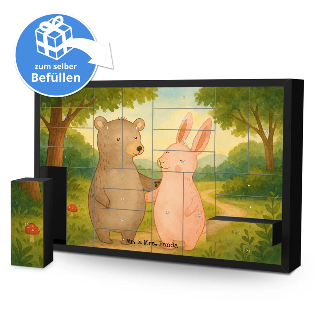  Niedźwiedź i królik Przytulać Design Miłość, przyjaciel, przyjaciółka, mąż, żona, wesele, zaręczyny, prośba o rękę, prezent miłosny, rocznica, dzień ślubu