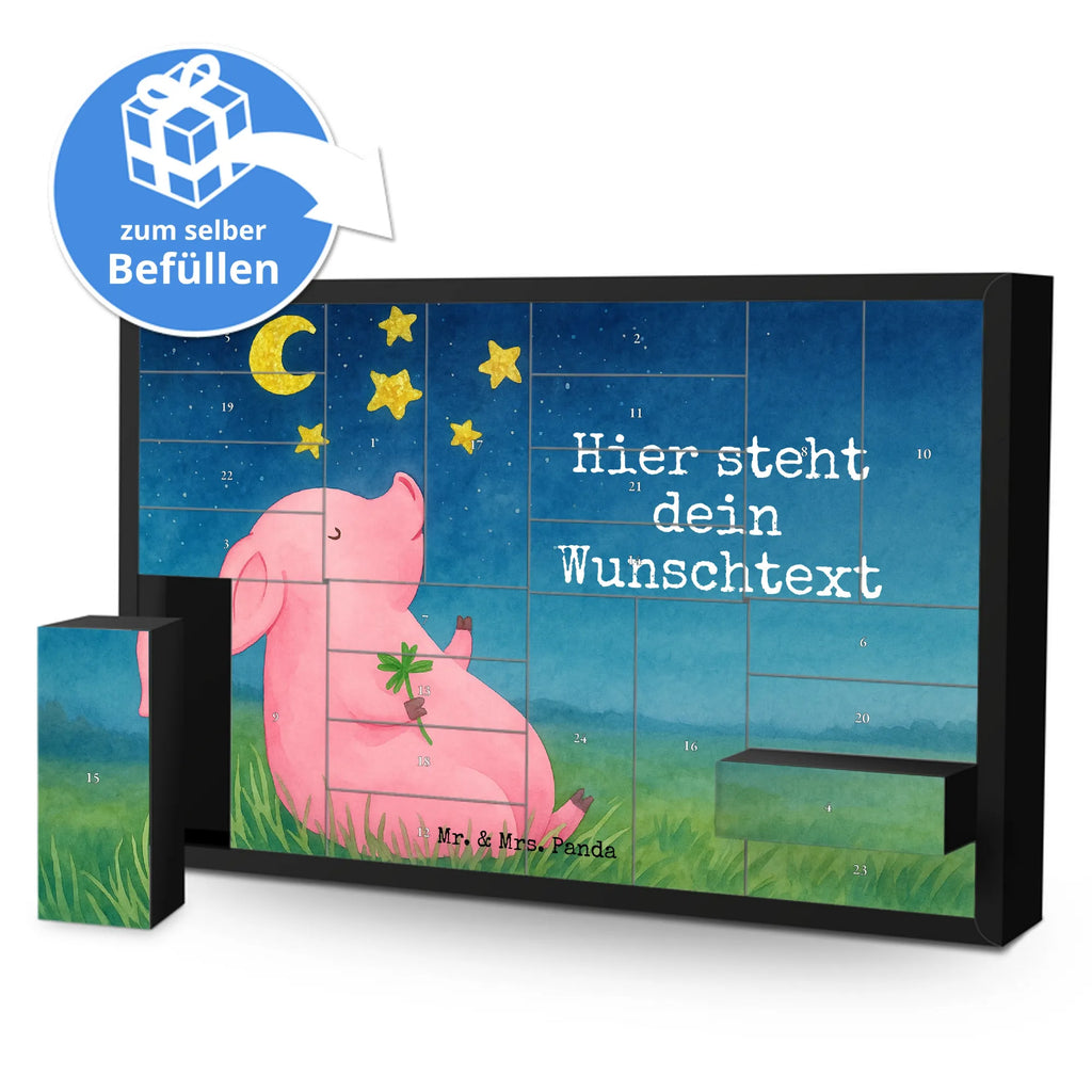  Pig Luck Design small animals, cute, funny, cute animal motives, hand drawn, small world, funny sayings, good mood, happy, gifts, gift ideas, special gifts, animal lover, card, pig, motivation, stars, Lucky bastard. Luck, piglet, lucky charm, asterisks, goals, dreams