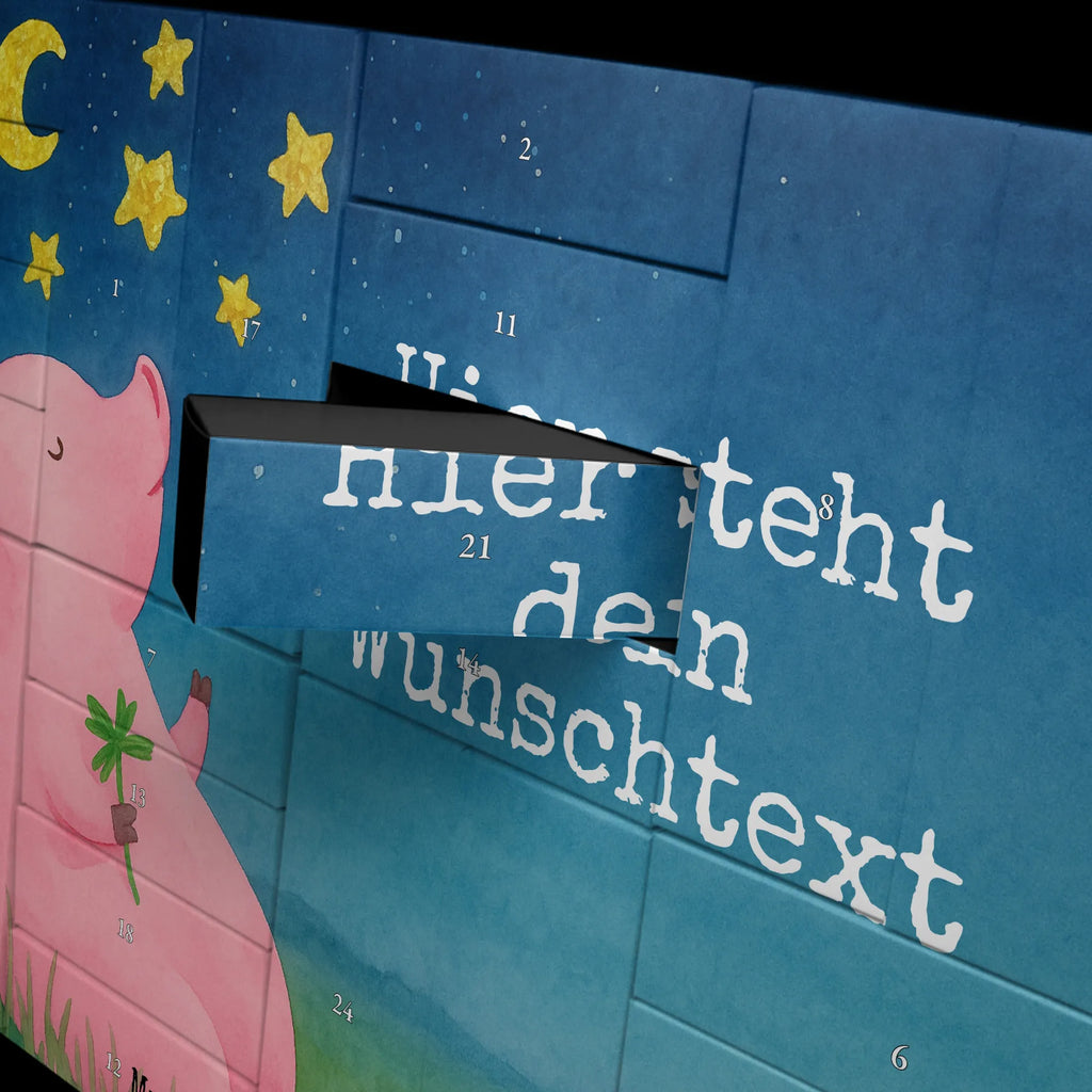  Pig Luck Design small animals, cute, funny, cute animal motives, hand drawn, small world, funny sayings, good mood, happy, gifts, gift ideas, special gifts, animal lover, card, pig, motivation, stars, Lucky bastard. Luck, piglet, lucky charm, asterisks, goals, dreams