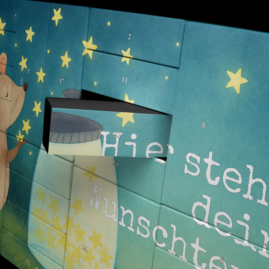 Personalisierter Befüllbarer Adventskalender Maus Sterne Design Befüllbarer Adventskalender, Adventskalender Zum Selbst Befüllen, Lustige Sprüche, Tiere, Tiermotive, Gute Laune, Kindergeburtstag, Erstes Kind, Geburtstag, Kind, Wunsch, Taufgeschenk, Träume, Geburt, Hoffnung, Sterne, Maus, Taufe, Schwangerschaft