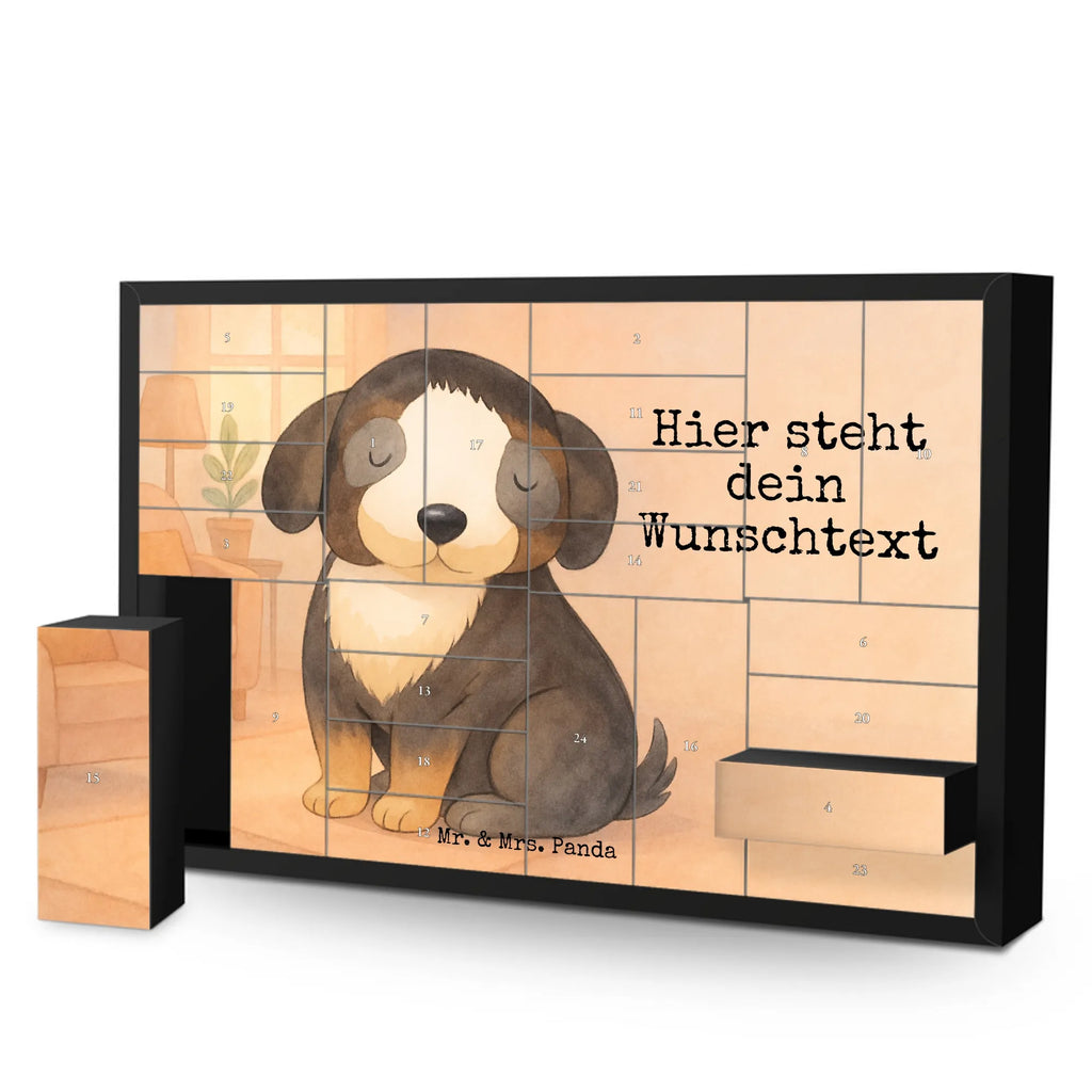 Personalisierter Befüllbarer Adventskalender Hund Entspannen Design Adventskalender Zum Selbst Befüllen, Befüllbarer Adventskalender, Sprüche, Hund, Hunderasse, Hundebesitzer, Hundemotiv, Haustier, Tierliebhaber, Schwarzer Hund, Hundeglück, Hundeliebe, Liebe