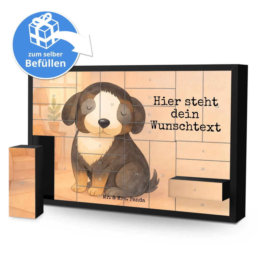 Personalisierter Befüllbarer Adventskalender Hund Entspannen Design Adventskalender Zum Selbst Befüllen, Befüllbarer Adventskalender, Sprüche, Hund, Hunderasse, Hundebesitzer, Hundemotiv, Haustier, Tierliebhaber, Schwarzer Hund, Hundeglück, Hundeliebe, Liebe