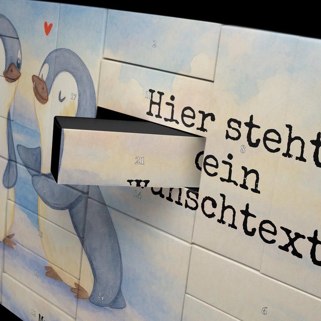 Personalisierter Befüllbarer Adventskalender Pinguine trösten Design Befüllbarer Adventskalender, Adventskalender Zum Selbst Befüllen, Freundin, Freund, Liebe, Liebesgeschenk, Jahrestag, Verlobung, Partner, Ehemann, Ehefrau, Heiraten, Heiratsantrag, Hocheitstag, Hochzeitstag, Geschenk für Frauen, für Ehemann, Mitbringsel, Geschenk für Partner, Liebesbeweis, für Männer, Valentinstag, Geschenk für Freundin