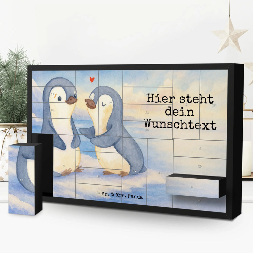 Personalisierter Befüllbarer Adventskalender Pinguine trösten Design Befüllbarer Adventskalender, Adventskalender Zum Selbst Befüllen, Freundin, Freund, Liebe, Liebesgeschenk, Jahrestag, Verlobung, Partner, Ehemann, Ehefrau, Heiraten, Heiratsantrag, Hocheitstag, Hochzeitstag, Geschenk für Frauen, für Ehemann, Mitbringsel, Geschenk für Partner, Liebesbeweis, für Männer, Valentinstag, Geschenk für Freundin