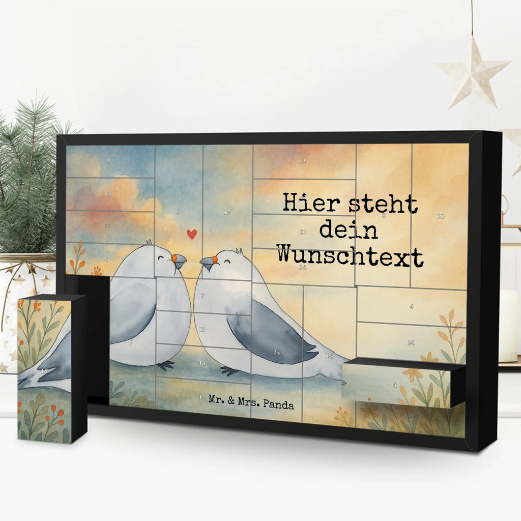 Personalisierter Befüllbarer Adventskalender Turteltauben Liebe Design Adventskalender Zum Selbst Befüllen, Befüllbarer Adventskalender, Freundin, Freund, Liebe, Liebesgeschenk, Jahrestag, Verlobung, Partner, Ehemann, Ehefrau, Heiraten, Heiratsantrag, Hocheitstag, Geschenk Hochzeit, Turteltäubchen, Geschenk Freund, Geschenk Freundin, Tauben, Verheiratet, Liebesbeweis, Turteltauben, Verlobt, Verliebt, Hochzeitstag