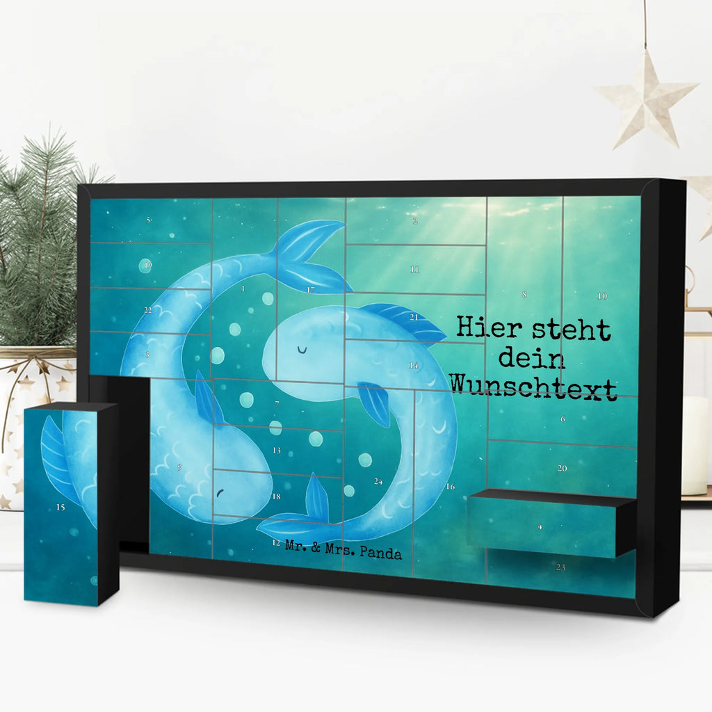 Personalisierter Befüllbarer Adventskalender Sternzeichen Fische Design Befüllbarer Adventskalender, Adventskalender Zum Selbst Befüllen, Sternzeichen, Tierkreiszeichen, Horoskop, Astrologie, Aszendent, Geburtstag März, Fische Sternzeichen, Geburtstag Februar, Fische Sternbild, Fisch, Geschenk Februar, Fische Geschenk, Geschenk März