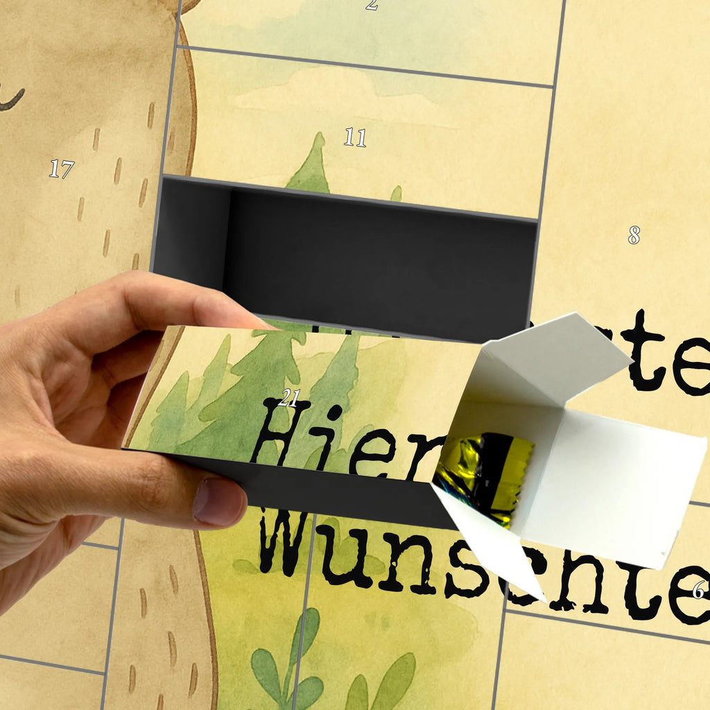 Personalisierter Befüllbarer Adventskalender Otter Bauch Design Befüllbarer Adventskalender, Adventskalender Zum Selbst Befüllen, Otter, Fischotter, Seeotter, Otter Seeotter See Otter