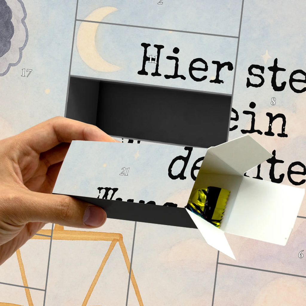 Personalisierter Befüllbarer Adventskalender Waage Astrologie Design Befüllbarer Adventskalender, Adventskalender Zum Selbst Befüllen, Sternzeichen, Tierkreiszeichen, Horoskop, Astrologie, Aszendent, Geburtstagsgeschenk, Geschenk Zum Geburtstag, Waage, Geschenk