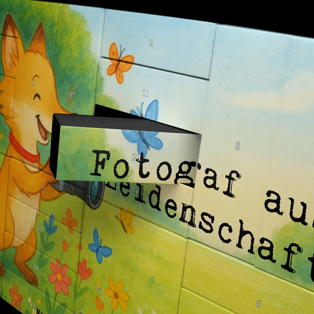 Fillable advent calendar photographer passion Design gift, sayings, gift idea, best, farewell gift, passing exam, anniversary, retirement, promotion, job start, profession