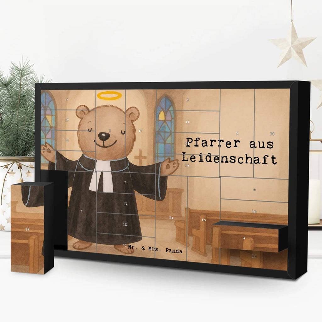 Fillable advent calendar Pastor Passion Design gift, sayings, gift idea, best, farewell gift, passing exam, anniversary, retirement, promotion, job start, profession