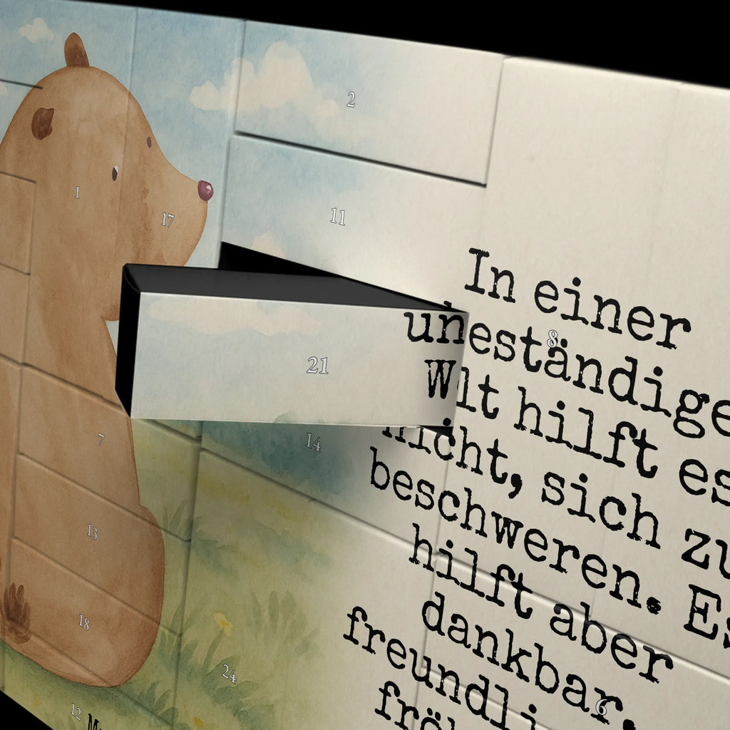 Fillable advent calendar bear shoulder look Design Advent calendar, self filling, Advent calendar men, Advent calendar women, Advent calendar 2020, bear, teddy, teddy bear, cuddly toy, wisdom, self-esteem, motivation, bear love, bears, world view