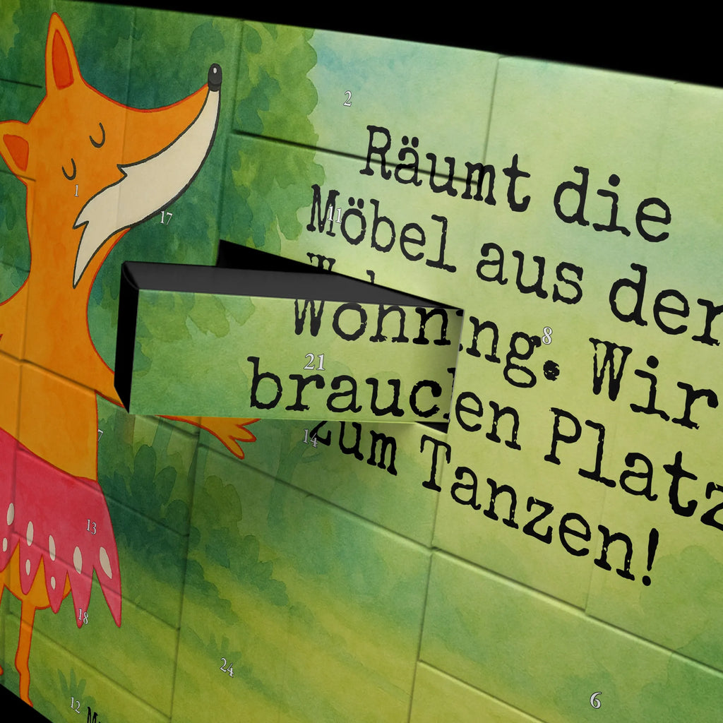 Fillable advent calendar Fox ballerina Design Advent calendar 2020, Advent calendar men, self filling, Advent calendar women, Advent calendar, fox, foxes, forest wildlife, clever as a fox, animal lover, invitation, party, fox saying, ballerina, dancer, birthday, vixen, ballet, dancing