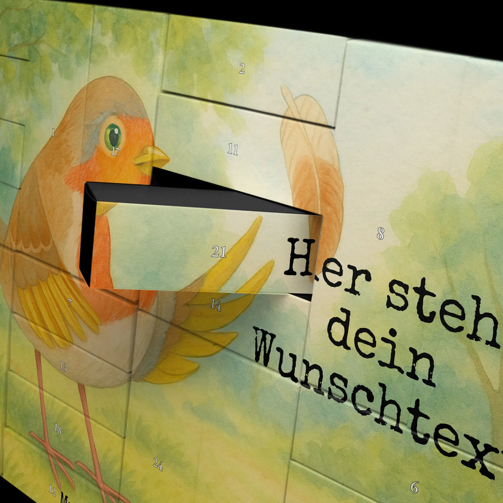 Personalisierter Befüllbarer Adventskalender Rotkehlchen Federn Design Adventskalender Zum Selbst Befüllen, Befüllbarer Adventskalender, Lustige Sprüche, Tiere, Tiermotive, Gute Laune, Spruch Motivation, fliegen, What If I Fall, Vogel, Rotkehlchen, Spruch Mut, Motivation Sprüche, Motivationsbilder