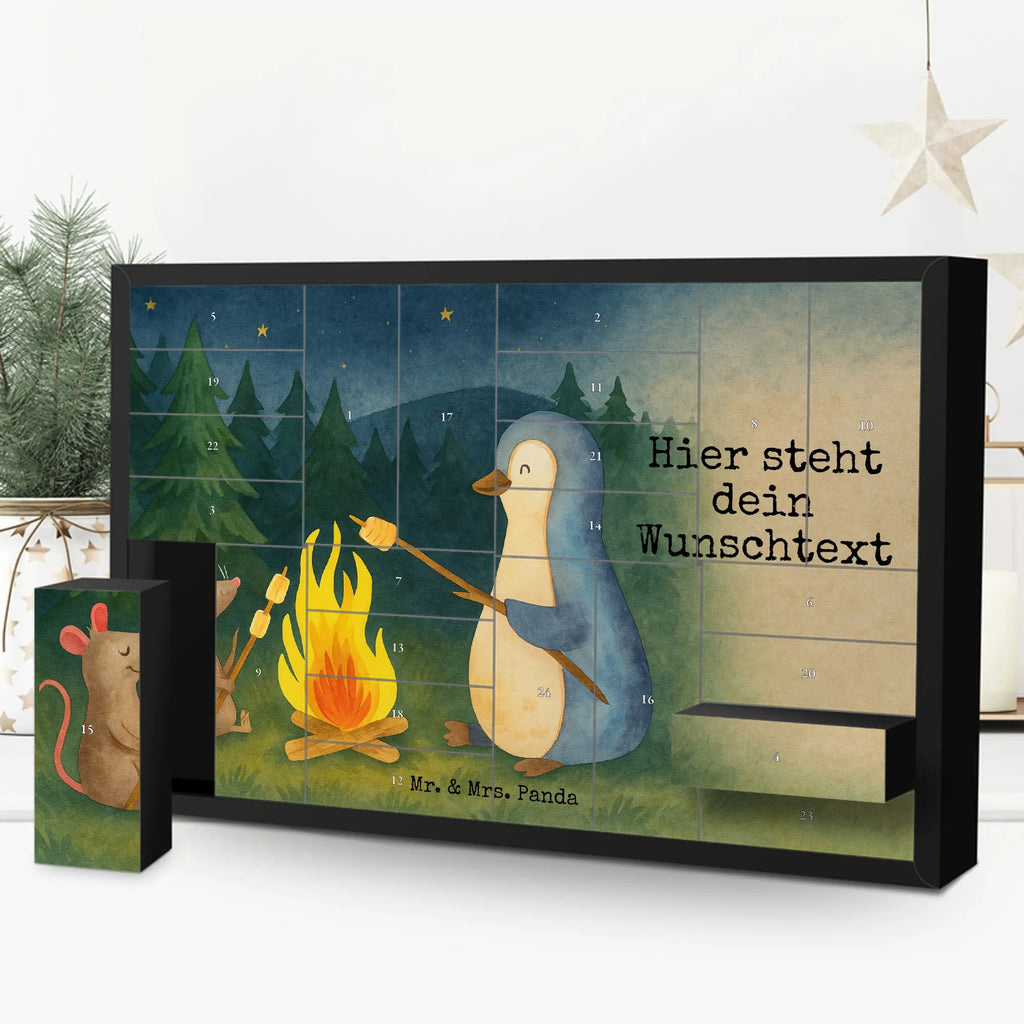 Personalisierter Befüllbarer Adventskalender Pinguin Lagerfeuer Design Befüllbarer Adventskalender, Adventskalender Zum Selbst Befüllen, Pinguin, Maus, Job, Lagerfeuer, Marshmallows, Arbeit, Pinguine, Büroalltag, Leben, Lebensspruch, Liebe, Neustart, Motivation, Feuer, Büro, Lebensmotivation, Grillen