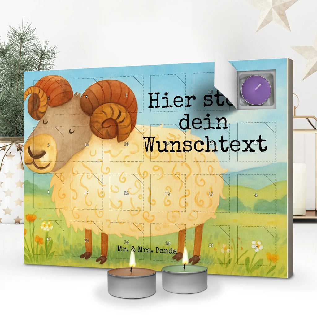 Personalisierter Duftkerzen Adventskalender Sternzeichen Widder Design Personalisierter Duftkerzen Adventskalender, Sternzeichen, Tierkreiszeichen, Horoskop, Astrologie, Aszendent, Geburtstag März, Geschenk März, Widder Geschenk, Widder Sternzeichen, Geburtstag April, Bock, Schafbock, Geschenk April