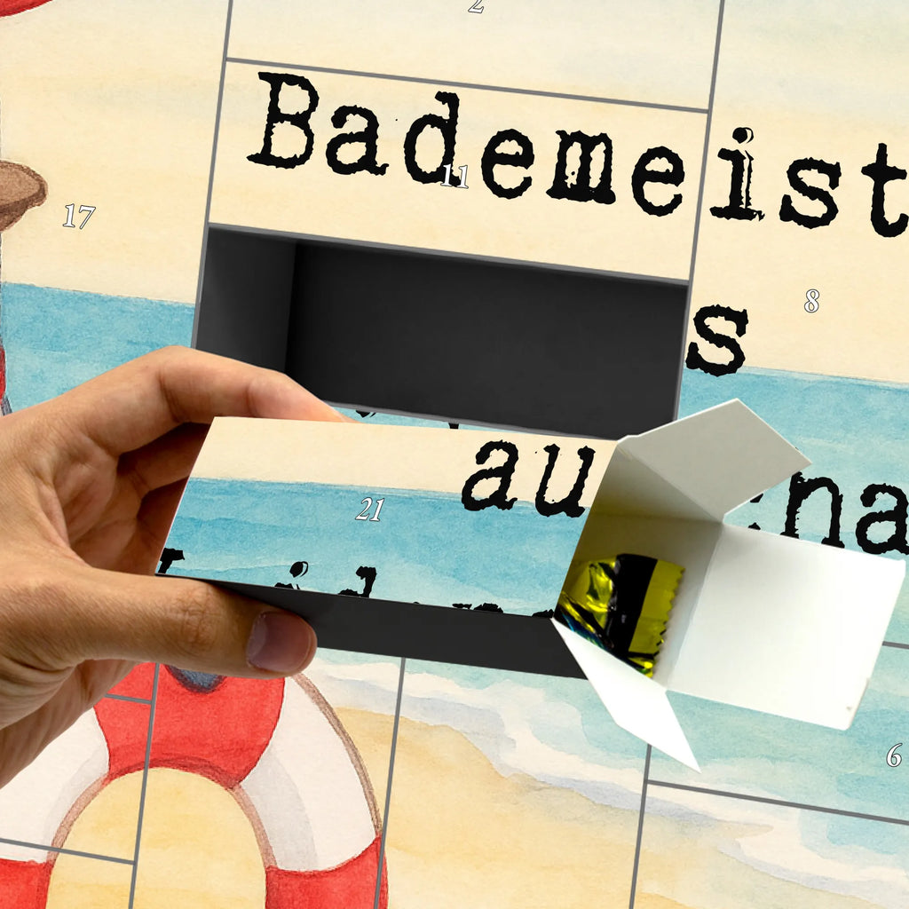 Fillable advent calendar Lifeguard Passion Design gift, sayings, gift idea, best, farewell gift, passing exam, anniversary, retirement, promotion, job start, profession