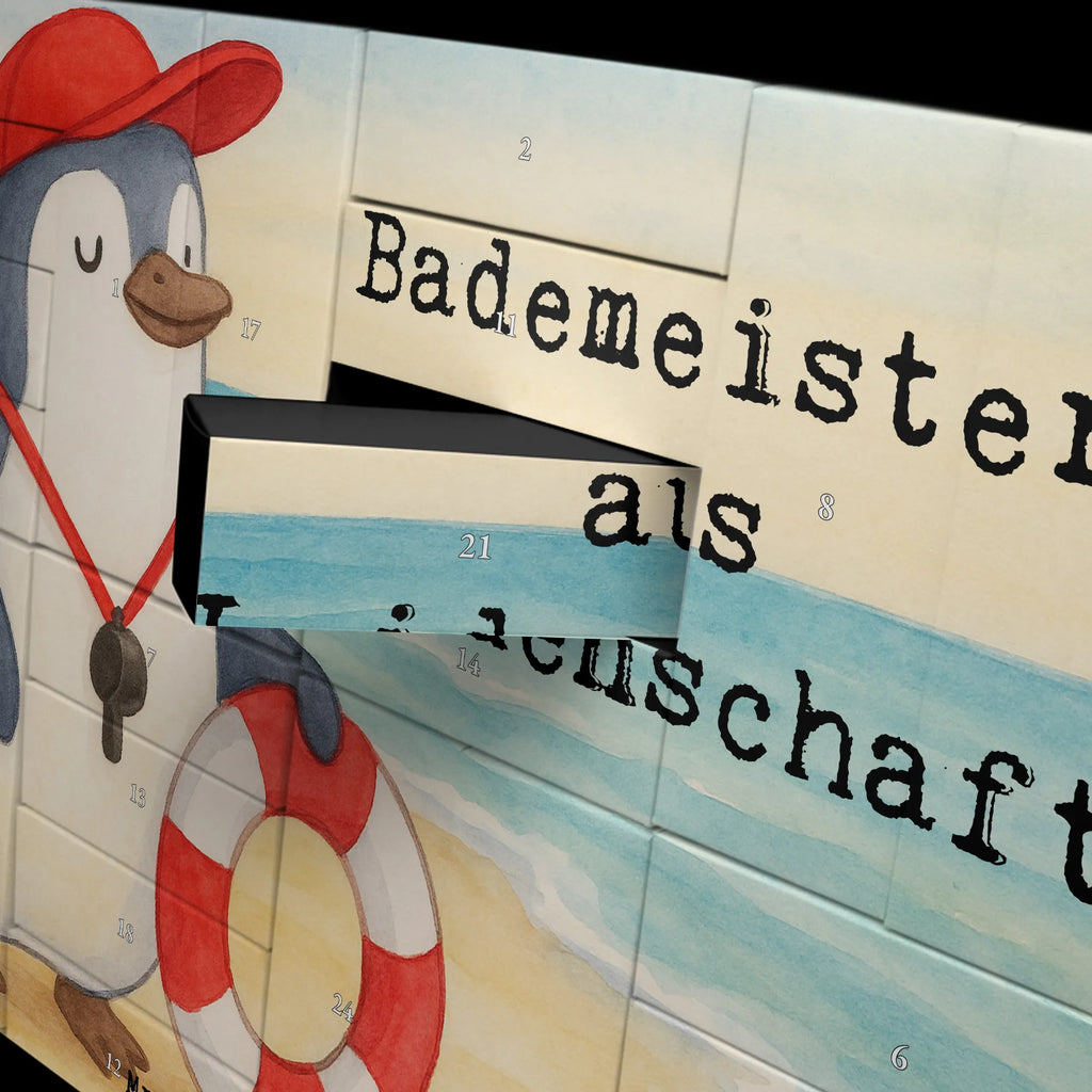 Fillable advent calendar Lifeguard Passion Design gift, sayings, gift idea, best, farewell gift, passing exam, anniversary, retirement, promotion, job start, profession