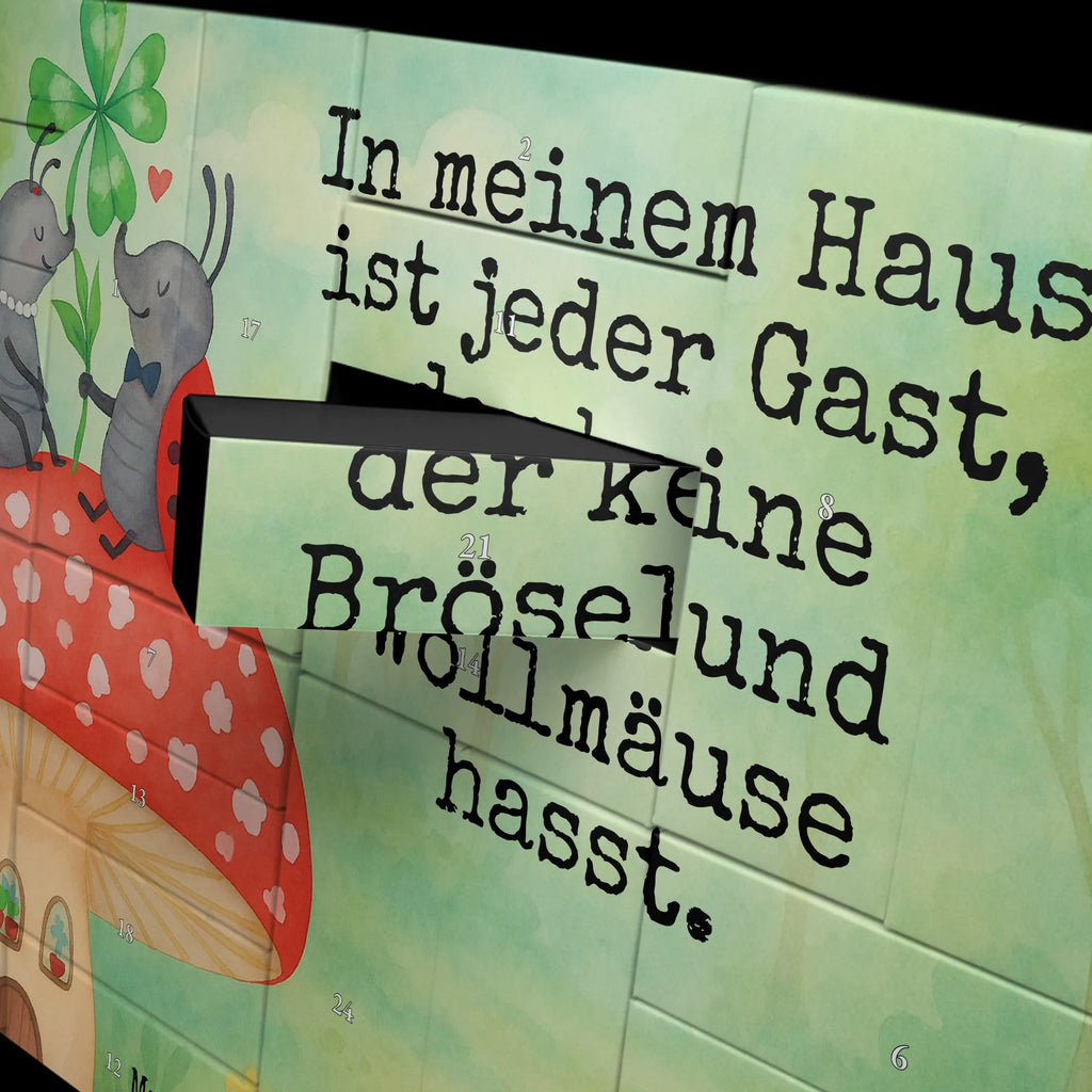 Fillable advent calendar ladybug toadstool Design self filling, Advent calendar, Advent calendar 2020, Advent calendar women, Advent calendar men, small animals, cute, funny, cute animal motives, hand drawn, small world, funny sayings, good mood, happy, gifts, gift ideas, special gifts, animal lover, card, toadstool, house, at home, flat, ladybird, house of fleshy fungi