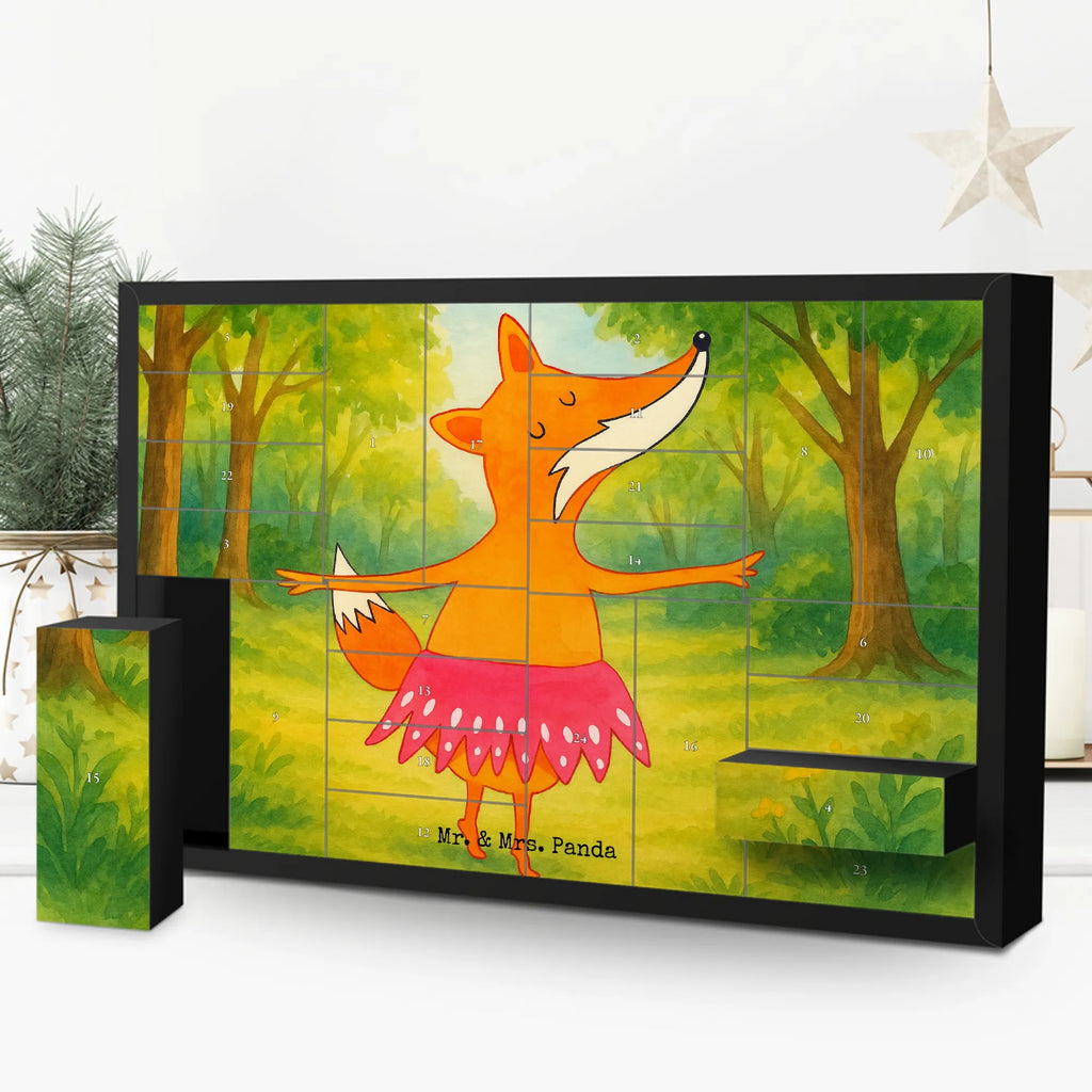 Fillable advent calendar Fox ballerina Design Advent calendar 2020, Advent calendar men, self filling, Advent calendar women, Advent calendar, fox, foxes, forest wildlife, clever as a fox, animal lover, invitation, party, fox saying, ballerina, dancer, birthday, vixen, ballet, dancing