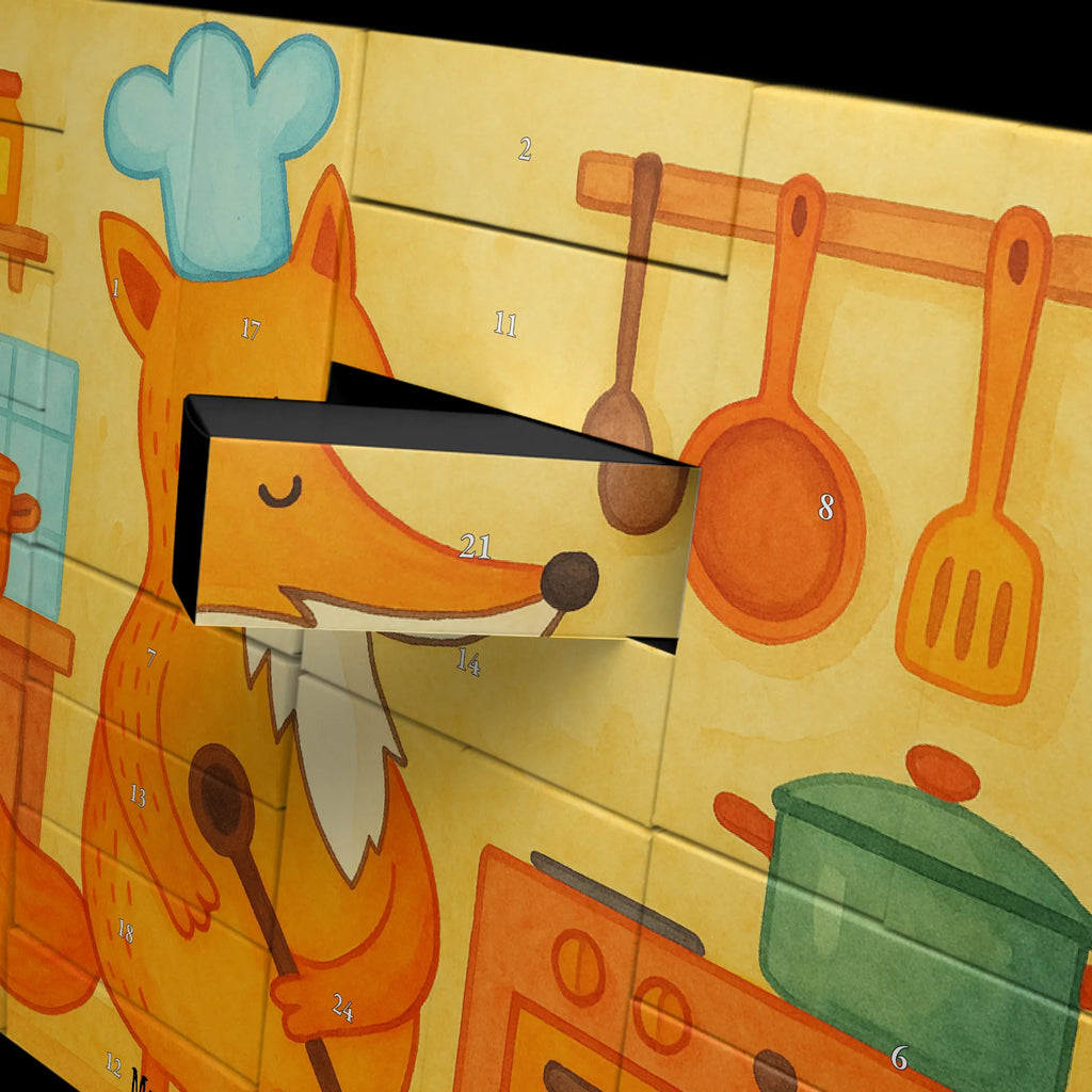 Fillable advent calendar Fox A cook Design self filling, Advent calendar 2020, Advent calendar men, Advent calendar, Advent calendar women, fox, foxes, forest wildlife, clever as a fox, animal lover, Kitchen slogan, Baker, Kitchen decoration, Slogan funny, Fox, Chefs, funny, Cook gift, Party slogan